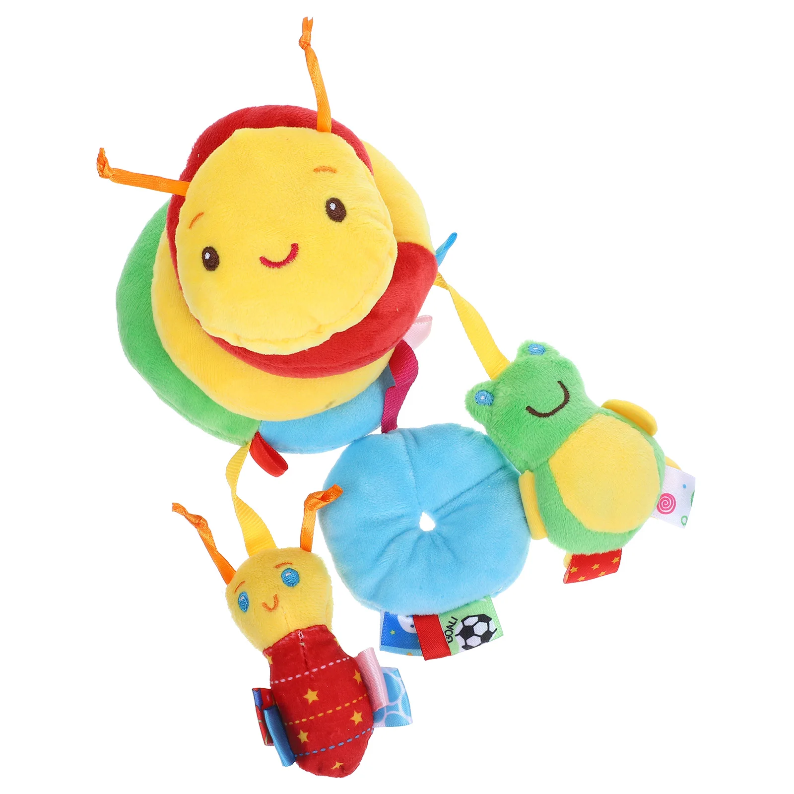 

Spiral Baby Toys for Crib Stroller Car Seat Hanging Crinkle Squeaker Multifunctional Pram Activity