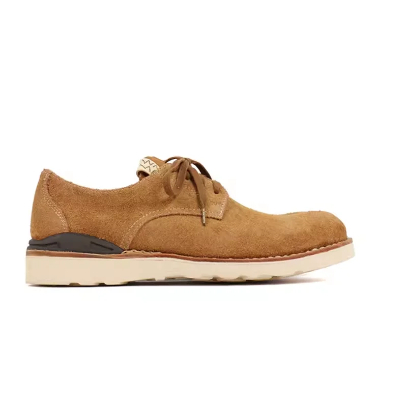 

VISVIM Goodyear casual handmade suede leather shoes all-match thick-soled shock-absorbing trendy shoes for men