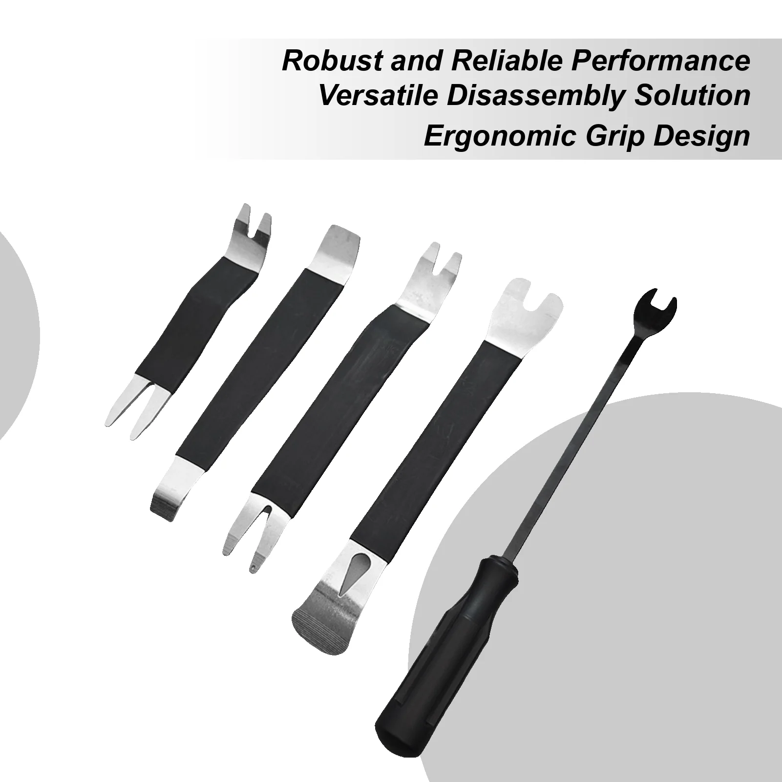 Car Panel Removal Tools 5-Piece Heavy Duty No-Scratch Interior Repair Kit Car Panel Door Window Remover For Vehicle Dashboard