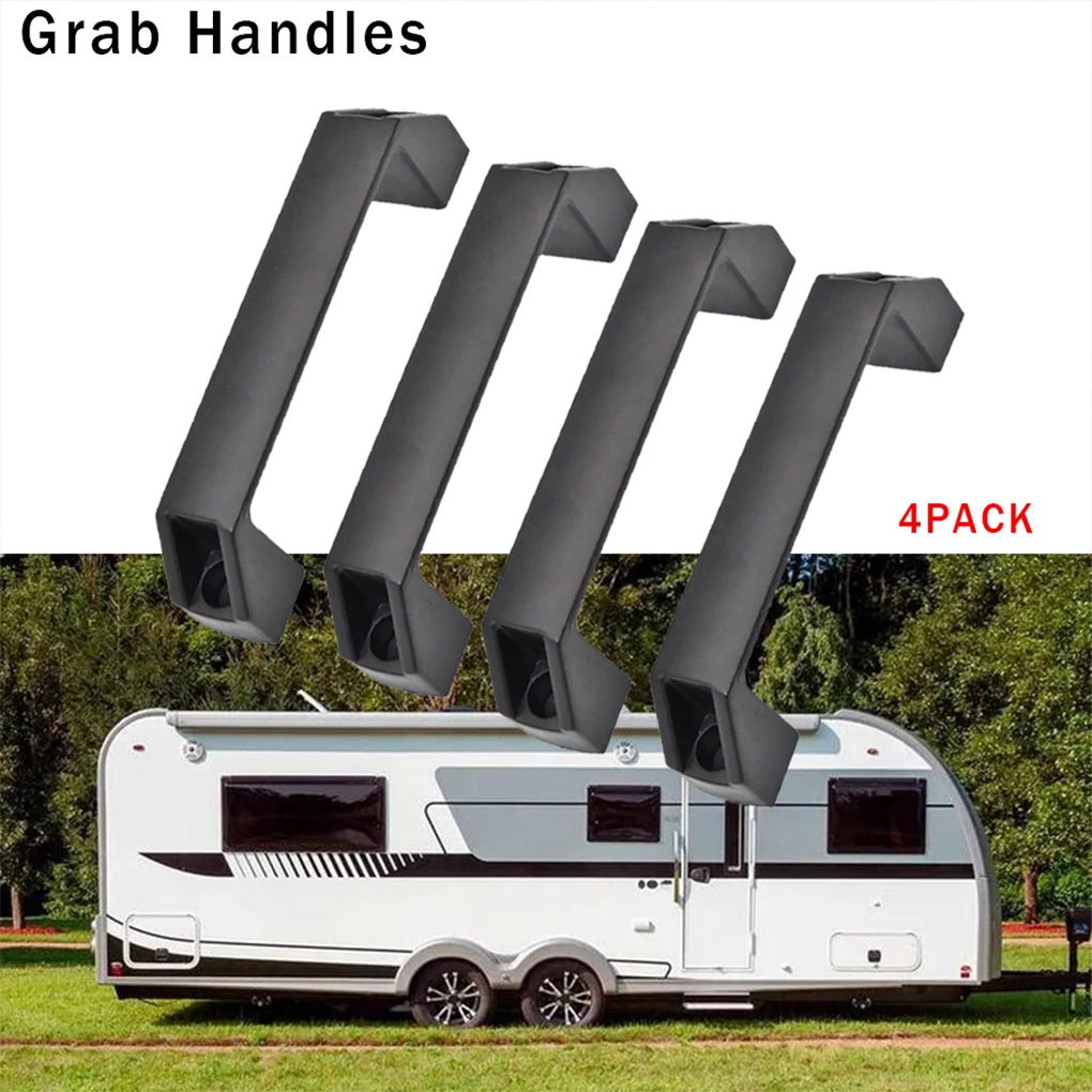 4Pcs Reliable RV Grab Handles With Functional Plastic Handle Versatile Cost-effective