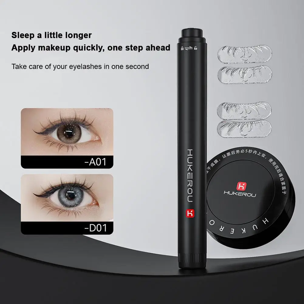 Nieuwe Wimperafdichting Diy Lagere Lash Extension Stamps Siliconen Make-Up Tool Voor Beginners Handige Natuurlijke Simulatie Mascara St I3f7