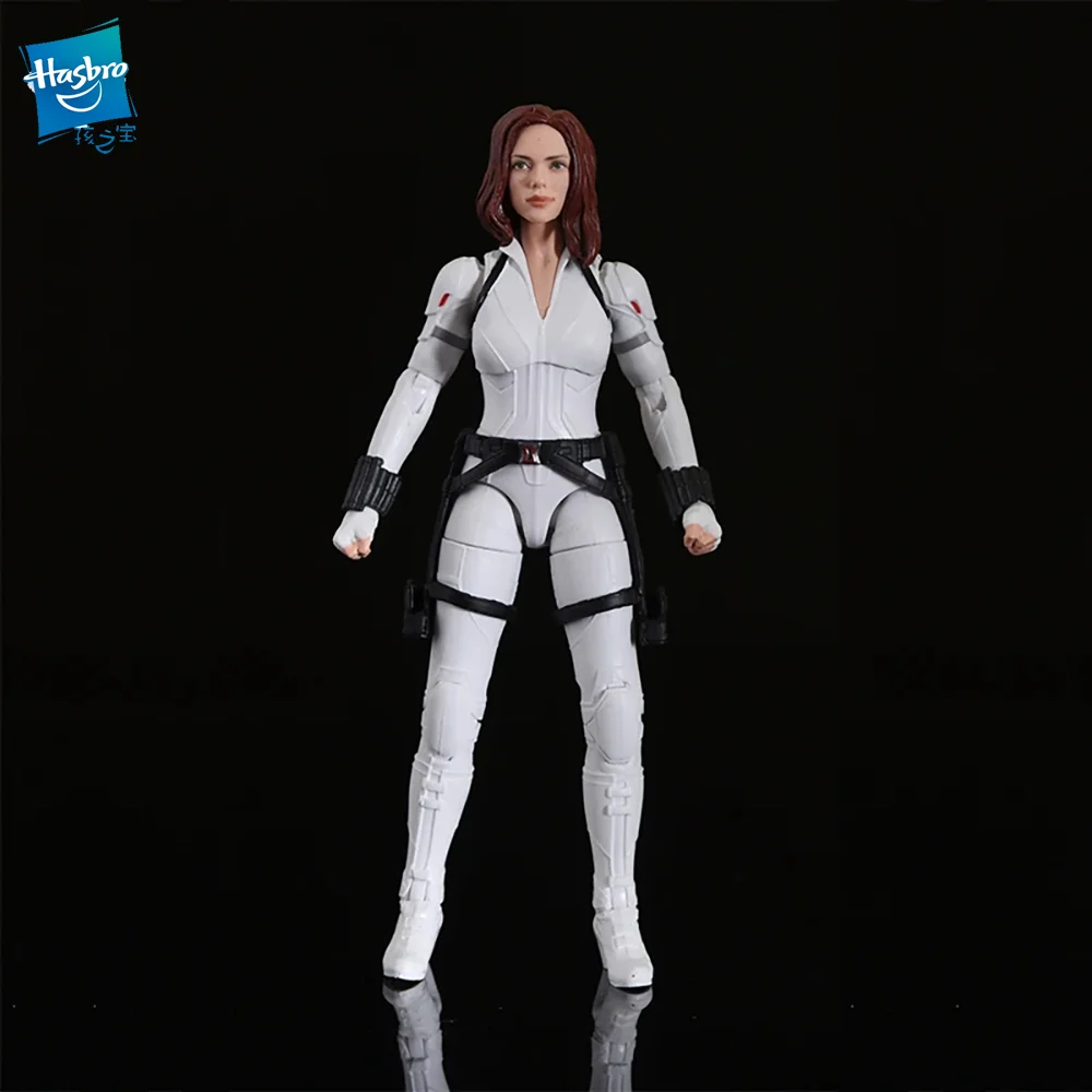 Hasbro Marvel Legends Series White Suit Blackwindow 6 Inches 16Cm Original Action Figure Children's Toy Gifts Collect Toys