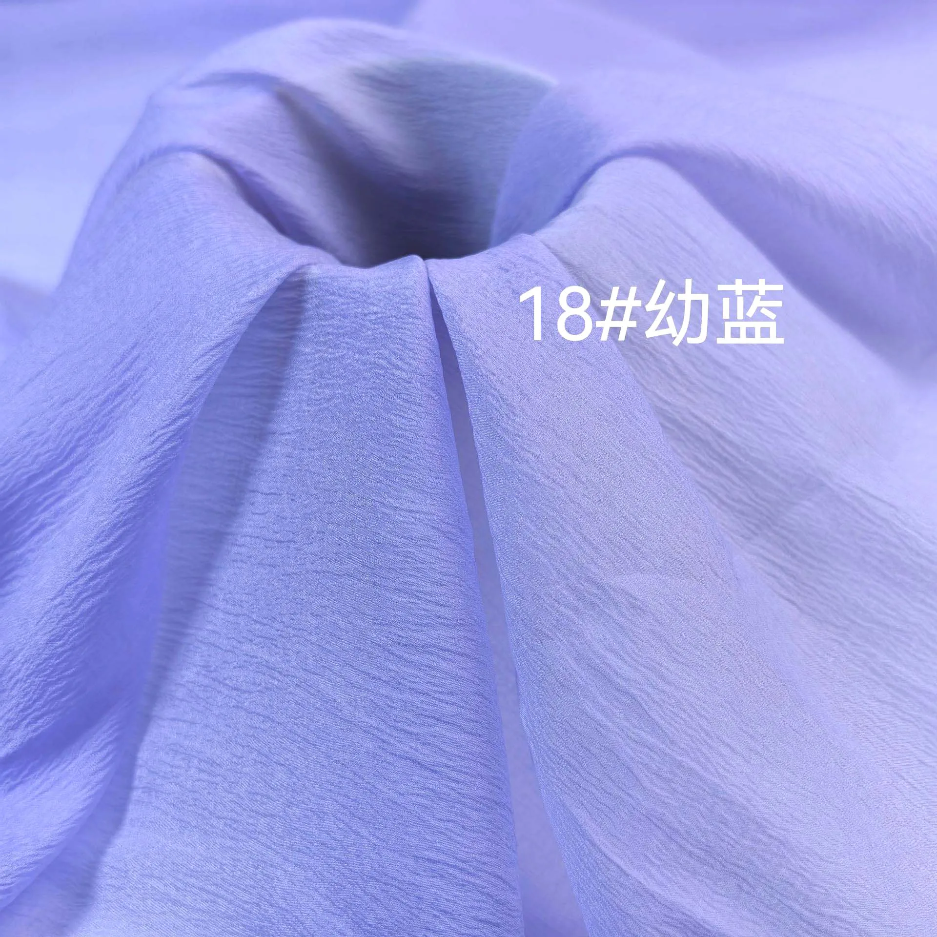 Vintage gerimpelde organza bubble zand zachte comfortabele unieke kleur ademende praktische stof voor high-end avondjurkjurk