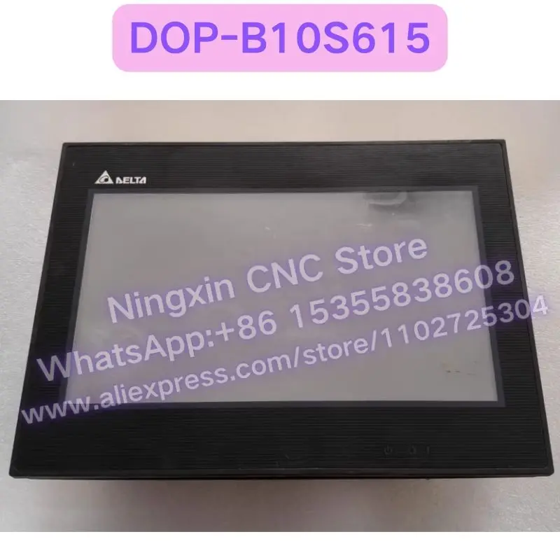 Second-hand DOP-B10S615 touch screen Functional test OK Fast delivery