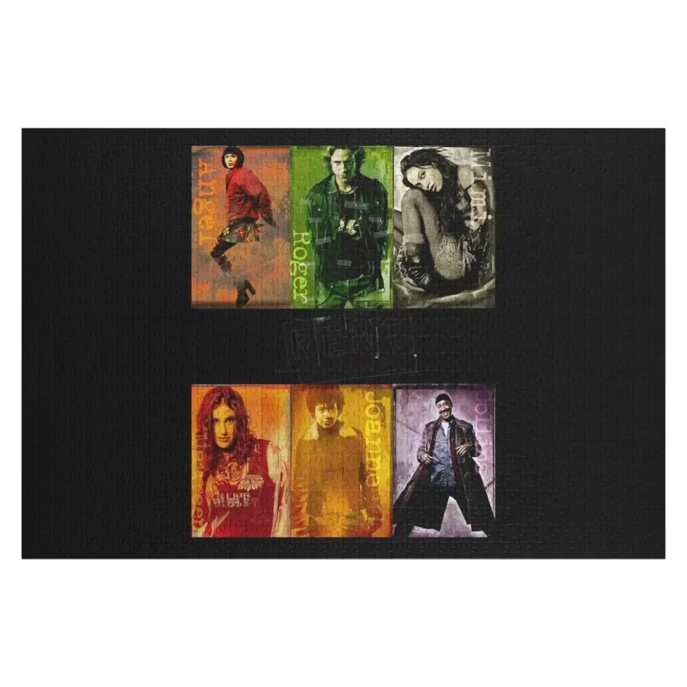 

Rent the Musical Jigsaw Puzzle Personalized Name Custom Gift Puzzle