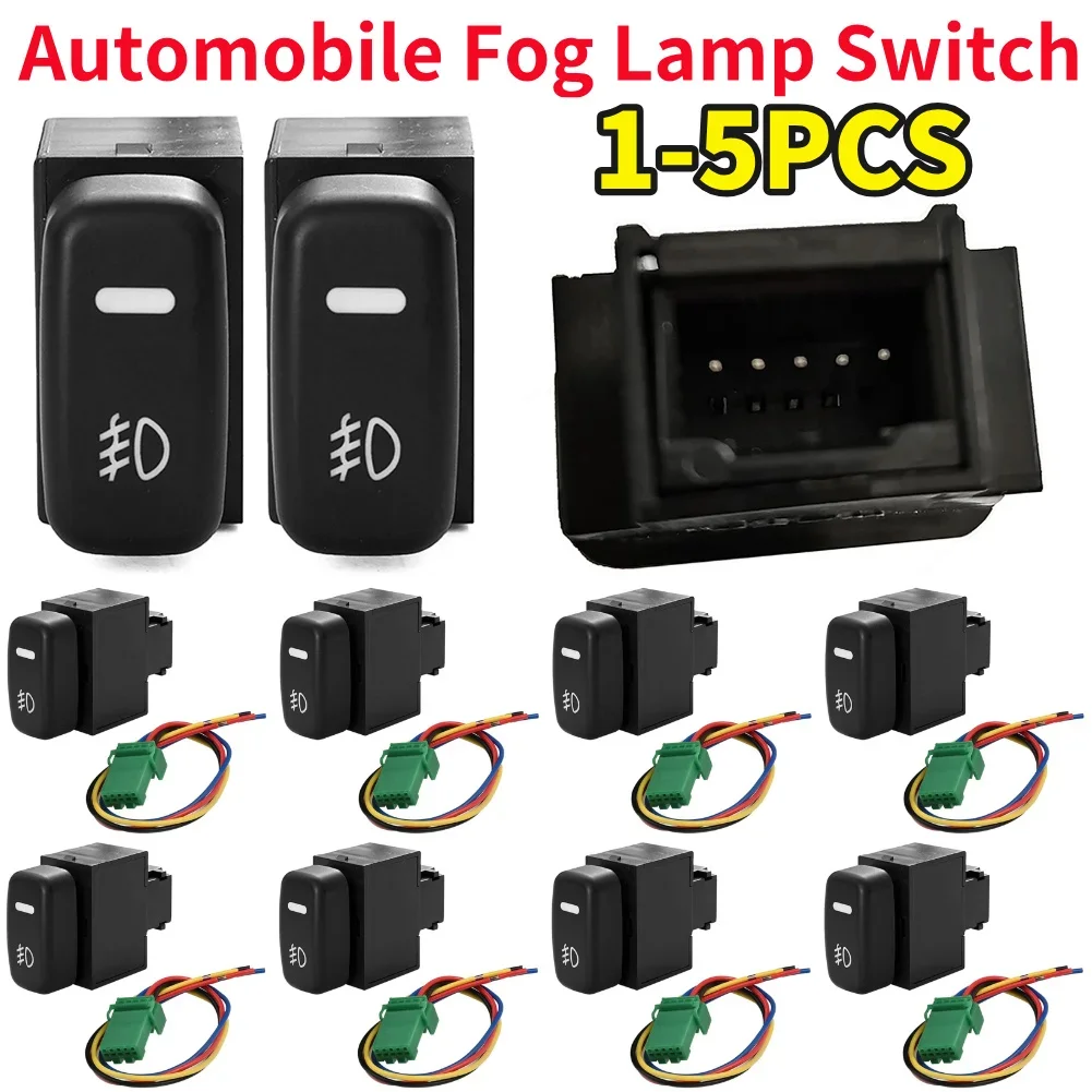 12V 24V Automobile Fog Lamp Switch Refitting Fog Lamp for MITSUBISHI PAJERO/LANCER/TRITON/L200