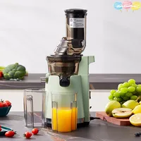 2025 Large Caliber Juicer Household Low-speed Juicer Multifunctional Fruit Vegetable Screw Slow juicer Commercial Electric