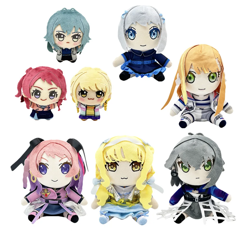 12CM Gakuen IDOLM Plush Toy Dolls Cute Cartoon Stuffed Soft Toy Birthday Christmas Gift For Children