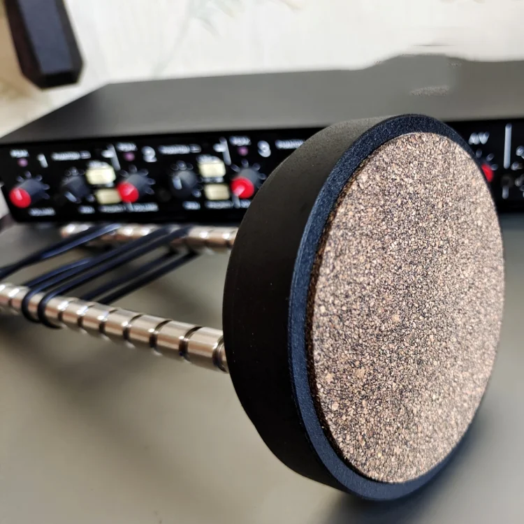 1PCS High-Fidelity Audio ยกสายยึดสายไฟสายสนับสนุนวงเล็บวงเล็บช็อก-ดูดซับเท้า Pad ฐานลวด
