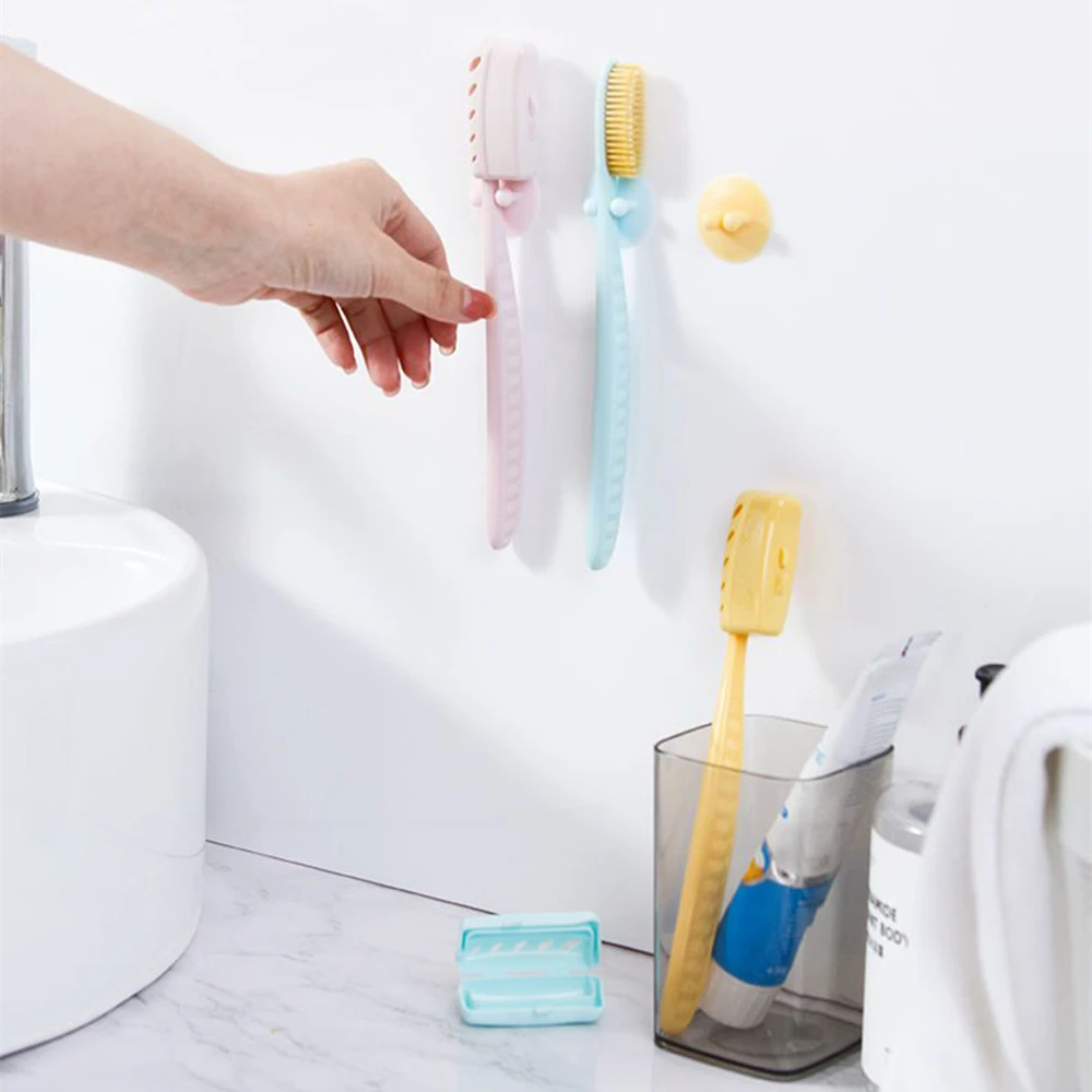 5pcs/Pack Large Head Toothbrush Korean Original Tooth Brush With Travel Case Adult Charcoal Biodegradable Oral Health Cleaning