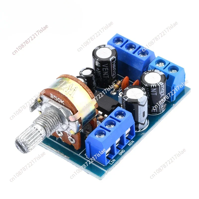 Suitable for TDA2822M power amplifier board 2.0 stereo DC power amplifier board