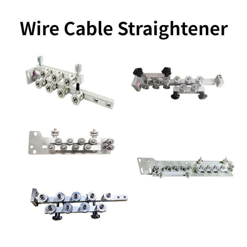 

Wire Cable Straightener Single-line Double-line Straightener General Accessories Roller Wire Cable Stripping Machine Slideway