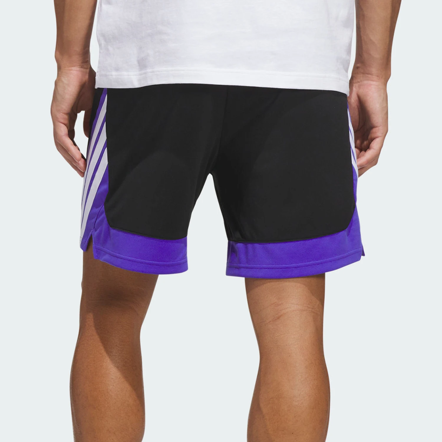Adidas genuine summer men's printed side slit sports shorts KG4726