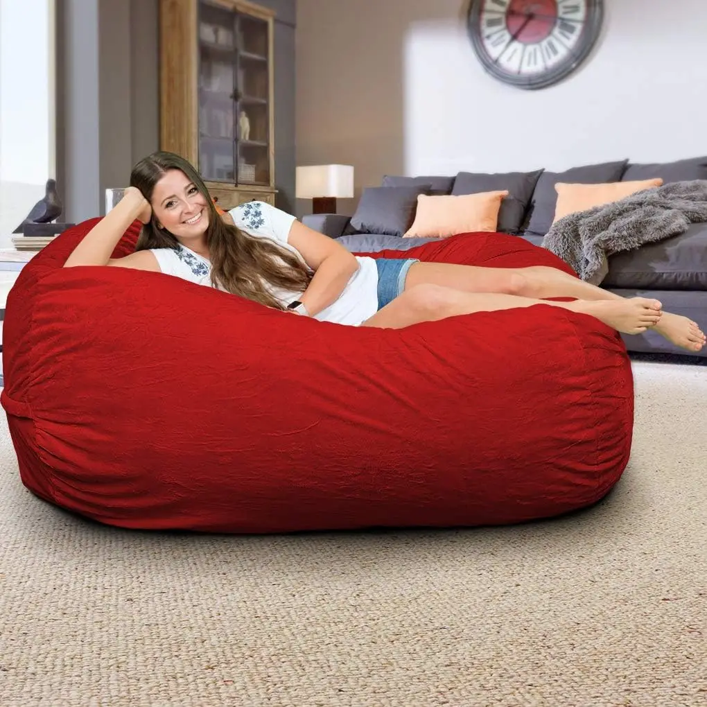 Ultimate Sack Lounger Bean Bag Chair, Oversize Bean Bag Chair For Adults, Comfy Chair Bean Bag Couch Lounge Sofa Loveseat