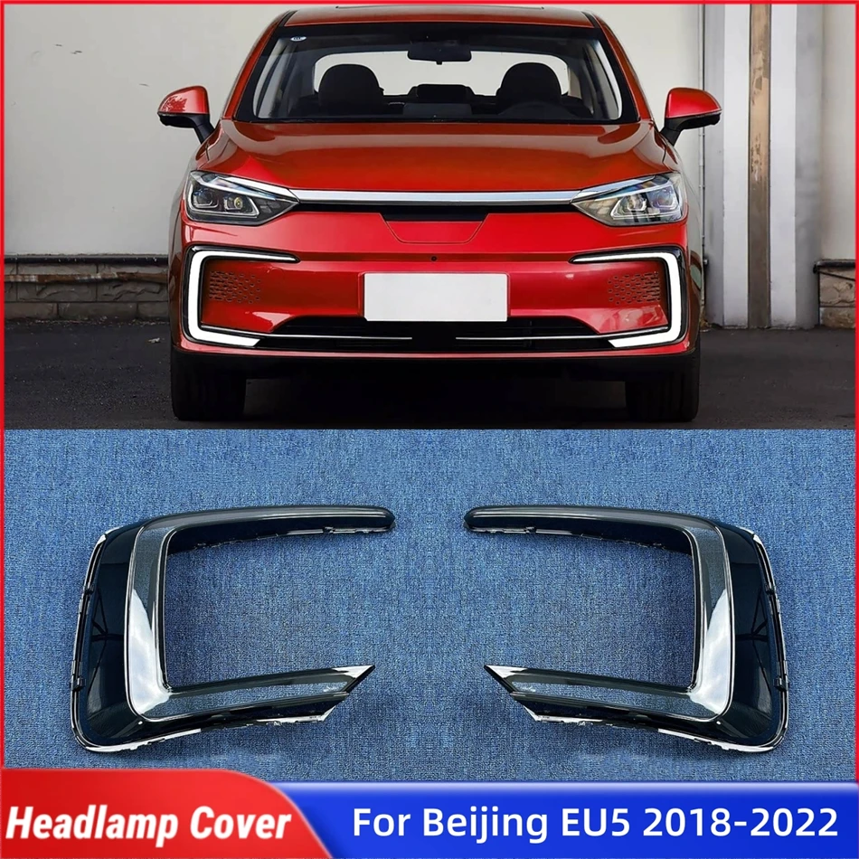 

For Beijing EU5 2018 2019 2020 2021 2022 Car Accessories For Cars Replace Transparency Dust Shell For Fog Lights