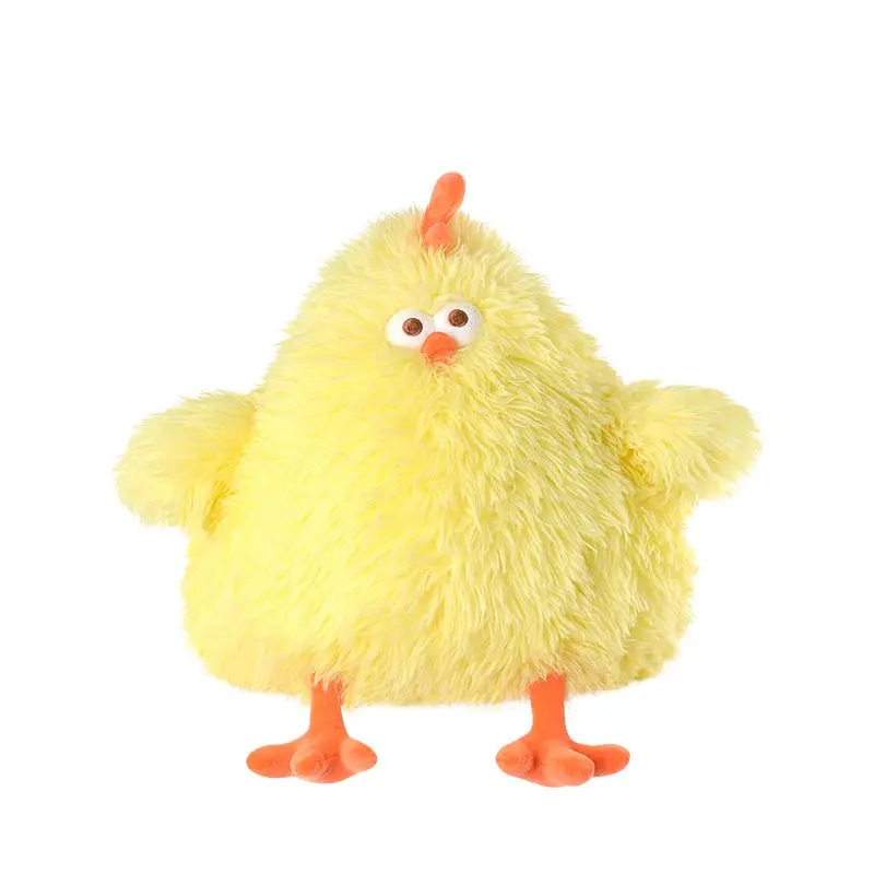 Miniso Joint 35cm Dundun Chicken Cute Plush Pillow Dolls Fried Chicken Toys