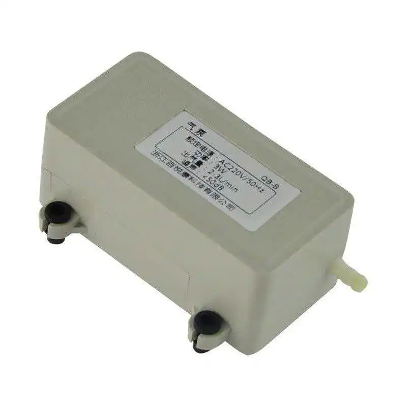 QB-B03 ozone generator is equipped with an efficient and stable output air pump with a gas flow rate of 2-3L/min