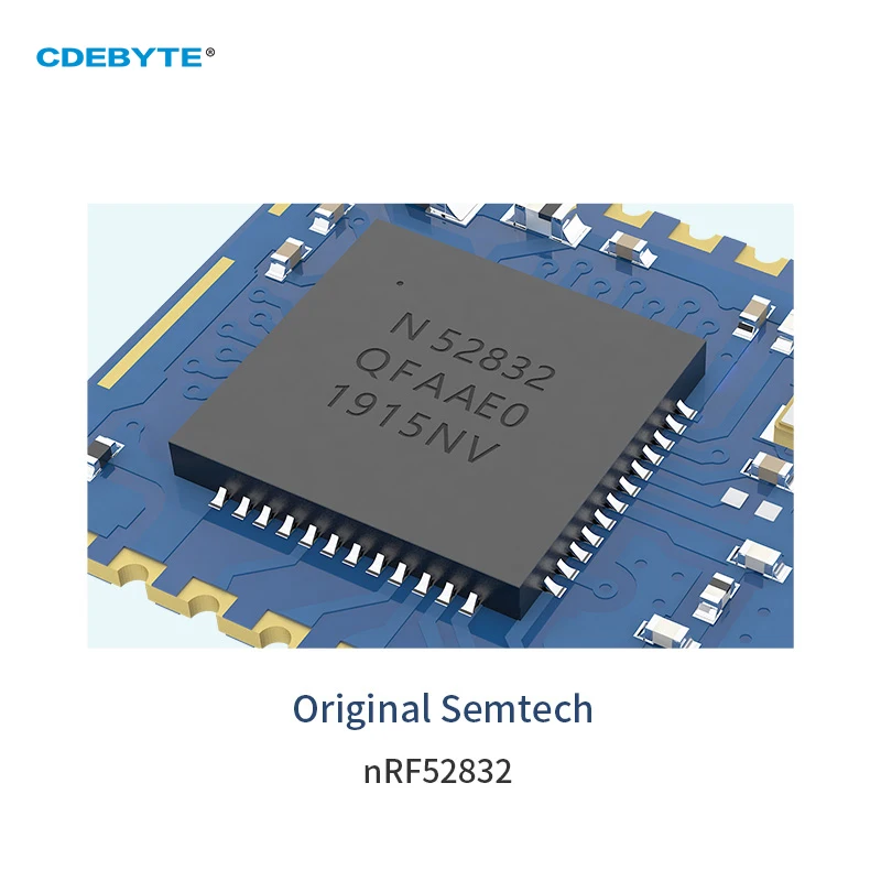 DIY Bluetooth Module nRF52832 BLE5.0 Serial to BLE CDEBYTE E104-BT5032A SMD Ceramic Antenna 4dBm Wireless Transceiver IoT