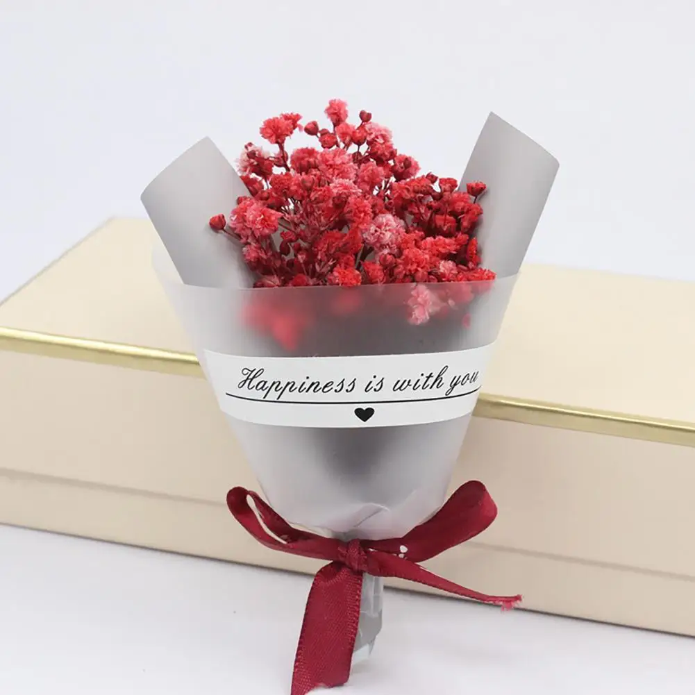 Mini Pack Sky Star Flower Gypsophila Bouquet Charming Dried Flower Bouquet Valentine\'s Day Artificial Plant Home Decor