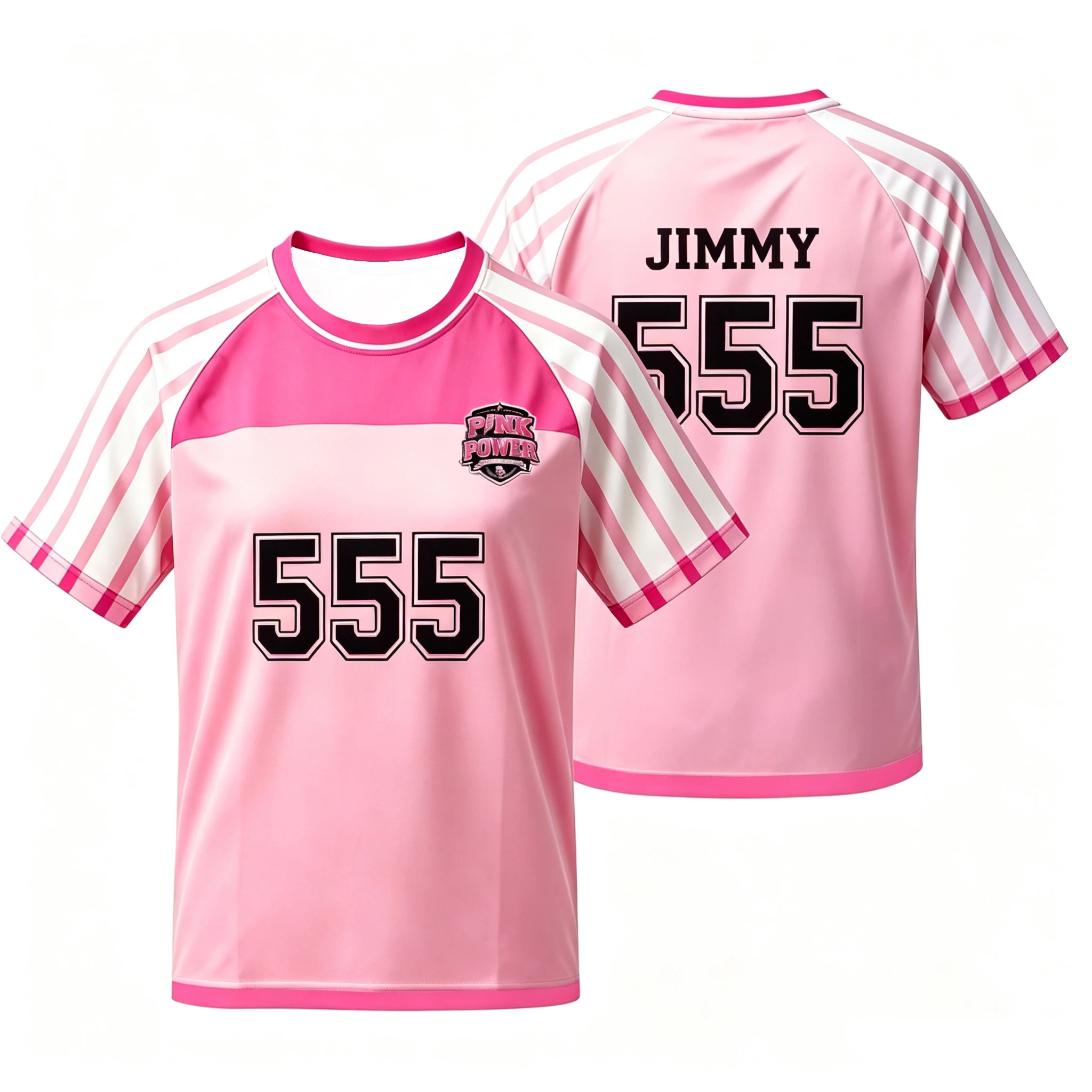 2026 Sommer DMD Thailand Sporttag Pink Monster Sportbekleidung Keng Harit&Napat Kurzarm-T-Shirt Top Familien-Partnerlook-Kleidung – Detail 10