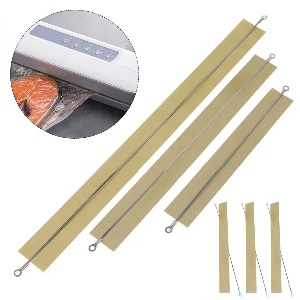 

1/2pcs 200/300/400mm Element Strip Sealing Machine Sealing Machine Parts Useful Impulse Sealer Heating Filament Heating Strip