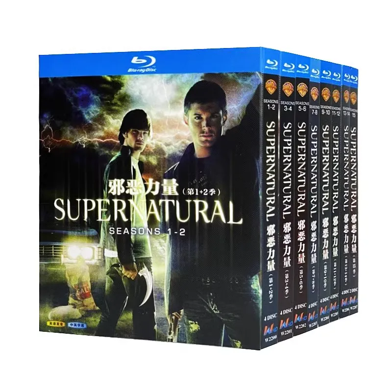 

Сверхъестественное: Сезоны 1-15 на Blu-ray дисках