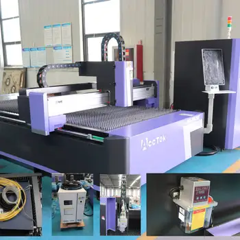 1500W 8MM Carbon Steel Sheet Metal Fiber Laser Cutting Machine