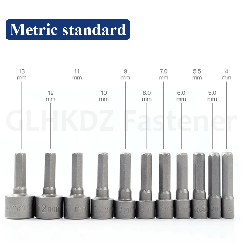 36mm Metric/Imperial Hexagonal Socket 1/4