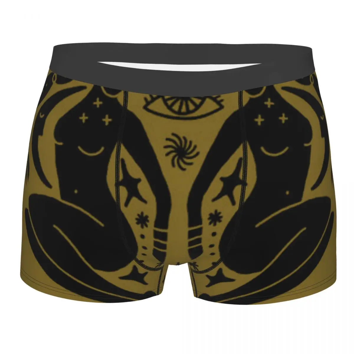 Boxer Men Shorts Underwear Male Witch Gemini Zodiac Boxershorts Panties Underpants Man Sexy