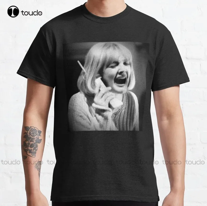 Scream filme horror casey desenhou clássico halloween casey becker wes craven camiseta personalizado aldult adolescente unissex xs-5xl algodão