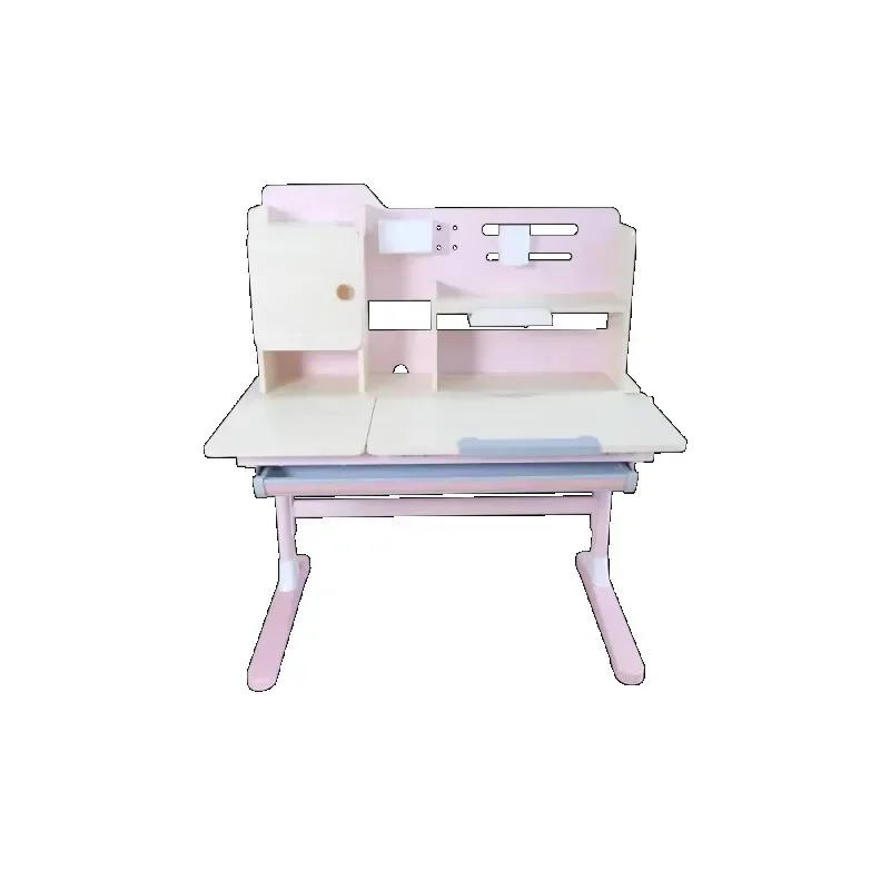 New Design Home Use Hight Adjustable Kids Study Desk Easy Storaging Study Table For Kids