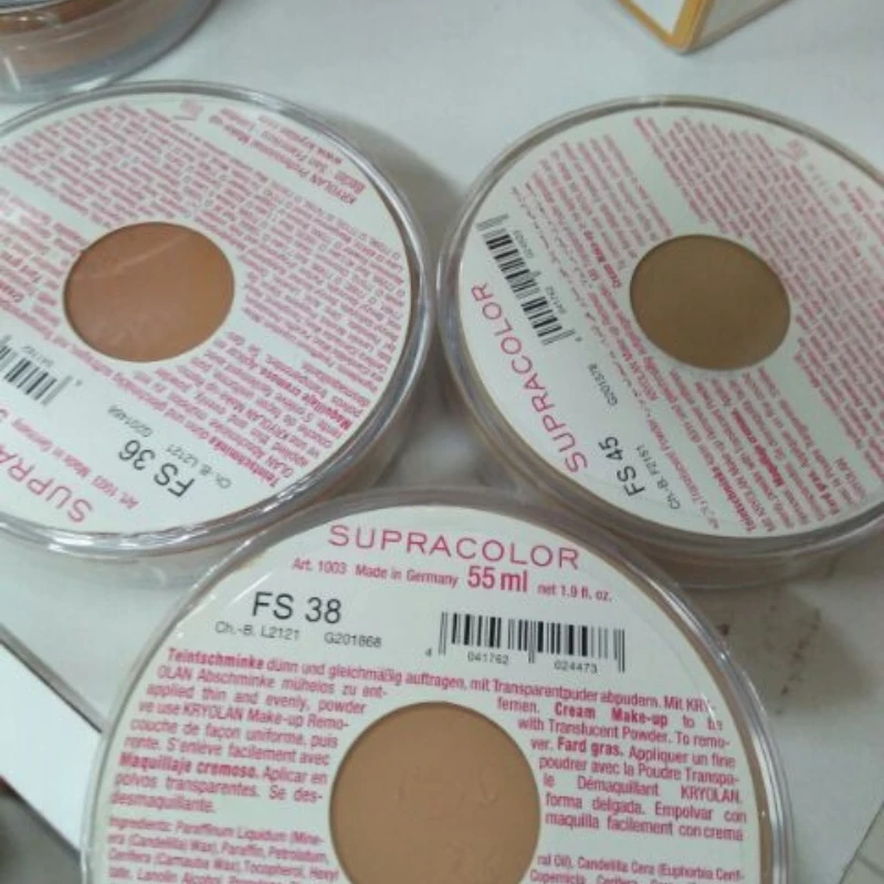 【READY STOCK】SUPRA KRYOLAN FOUNDATION 55ML CONCEALER CREAM