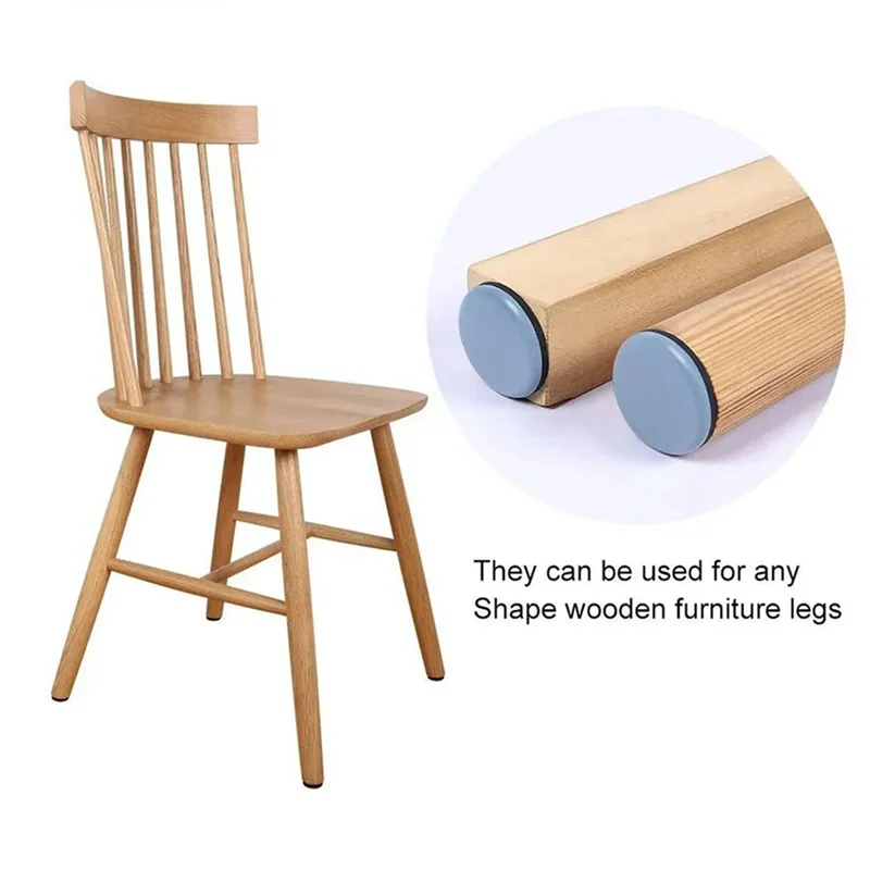 ABMO 40 قطعة منصات الأثاث المنزلق مع أقدام الأظافر الأثاث تتحرك الطائرات الشراعية المحرك الطابق حامي 22 مللي متر #6