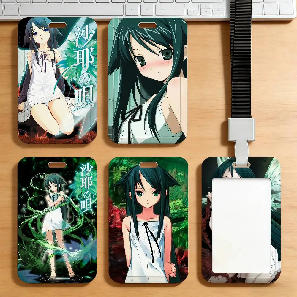 

Картхолдер Game Saya no Uta The Song of Saya для транспортных и рабочих пропусков, удостоверений личности, студенческих карт и карт питания