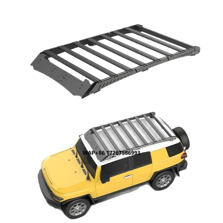

2007-2022 FJ Cruiser Roof Platform Rack Cross-Border Steel Luggage Rack for Jeep FJ Roof