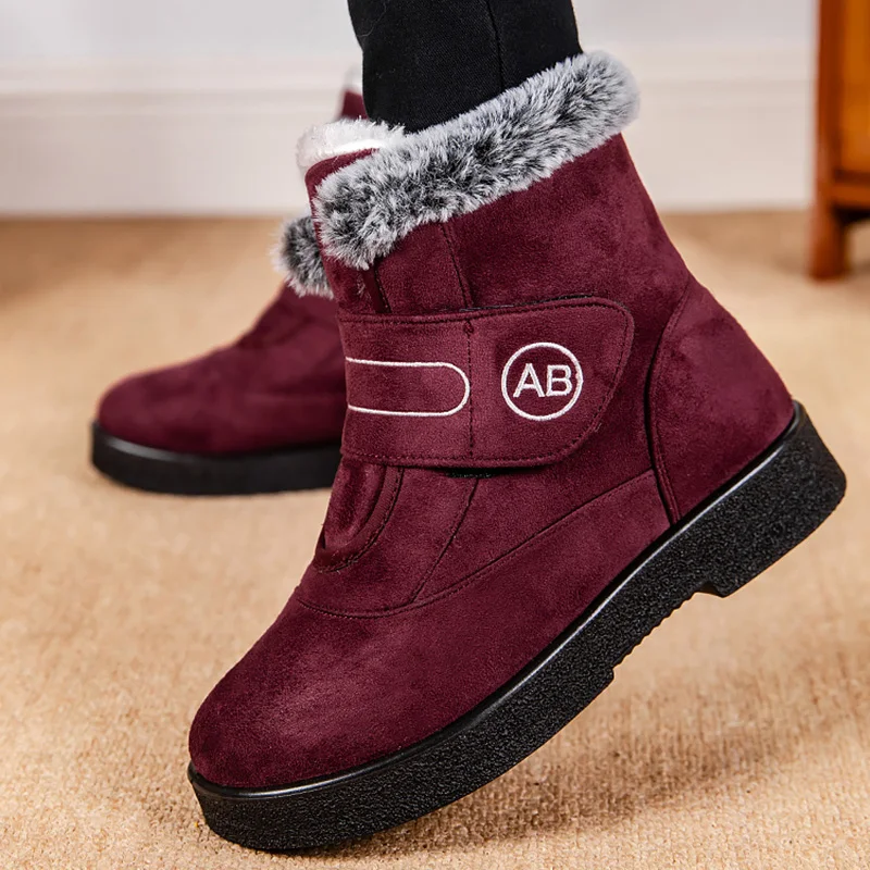 Boots Woman Snow Casual Ladies Shoes Platform Shoes Woman Plus Size Mid High Boots 2025 Trend Boots For Women Botas Mujer