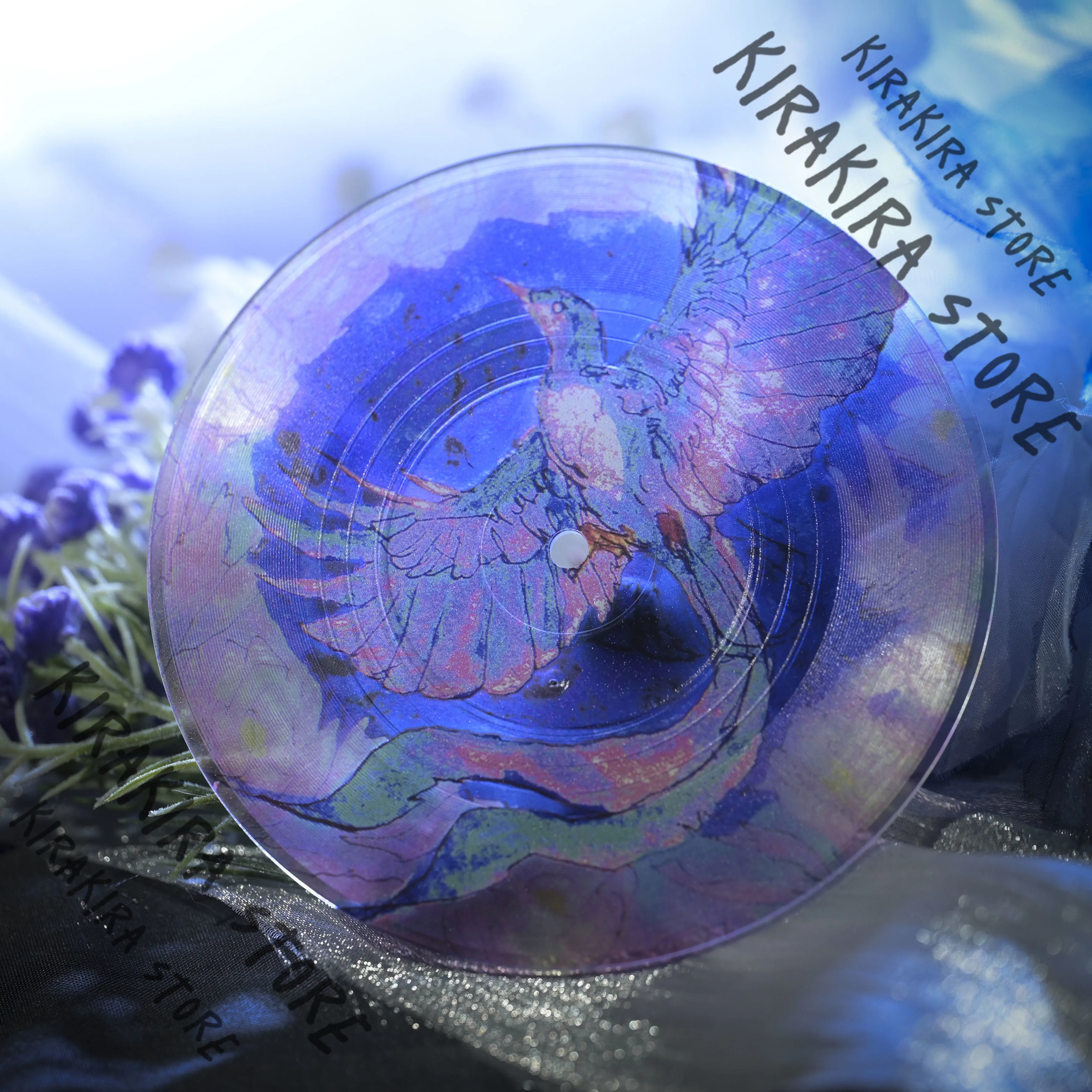 

Final Fantasy Meteion Cosplay Acrylic CD Record Coasters Colorful Anime Decor Accessories Mascot Collector's Edition Collection