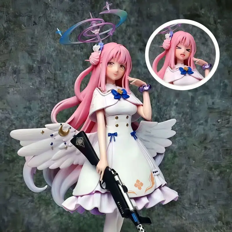 

Священный сад без цветка, синий архив ручной работы, серия «Красивая девушка», Gk, ручная работа, модный игровой настольный орнамент, подарочная модель