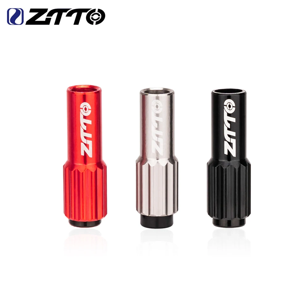 ZTTO MTB Road Bike Cable Gear Shift Connector Shifter Cable Line Micro Adjustable Screws Regulator Adjust Housing Caps