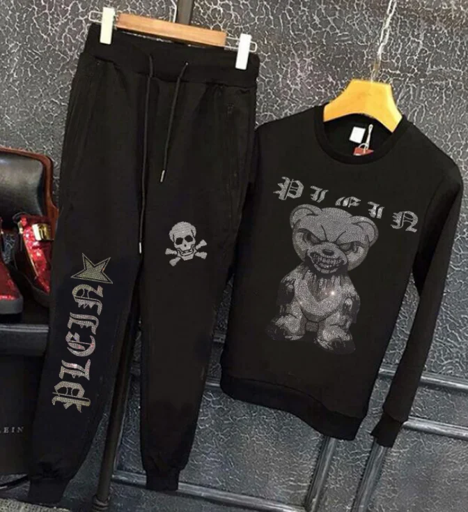 

Высококачественный мужской дизайнерский спортивный костюм, структурированный наряд с премиальной строчкой, модные мужские костюмы