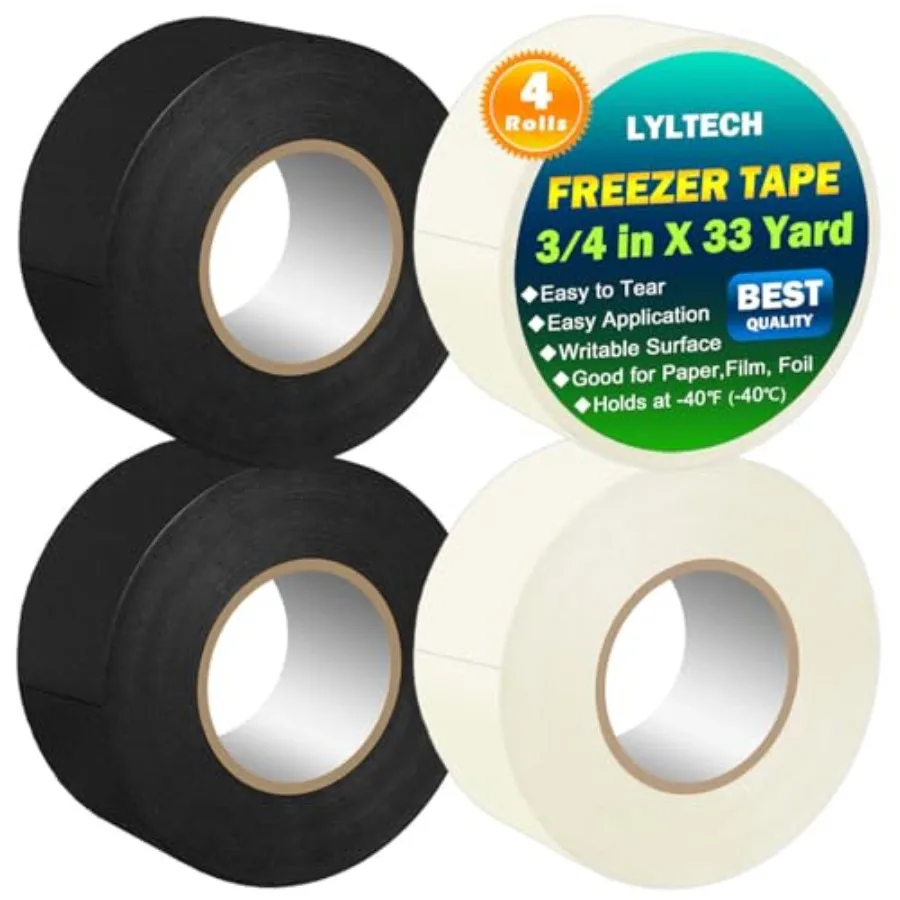 

Лента Fre, 4 рулона, 2 рулона черно-белой поверхности для записи. Легко разрывается. Устойчивость к низким температурам. Бесплатное удаление каждый Ro.