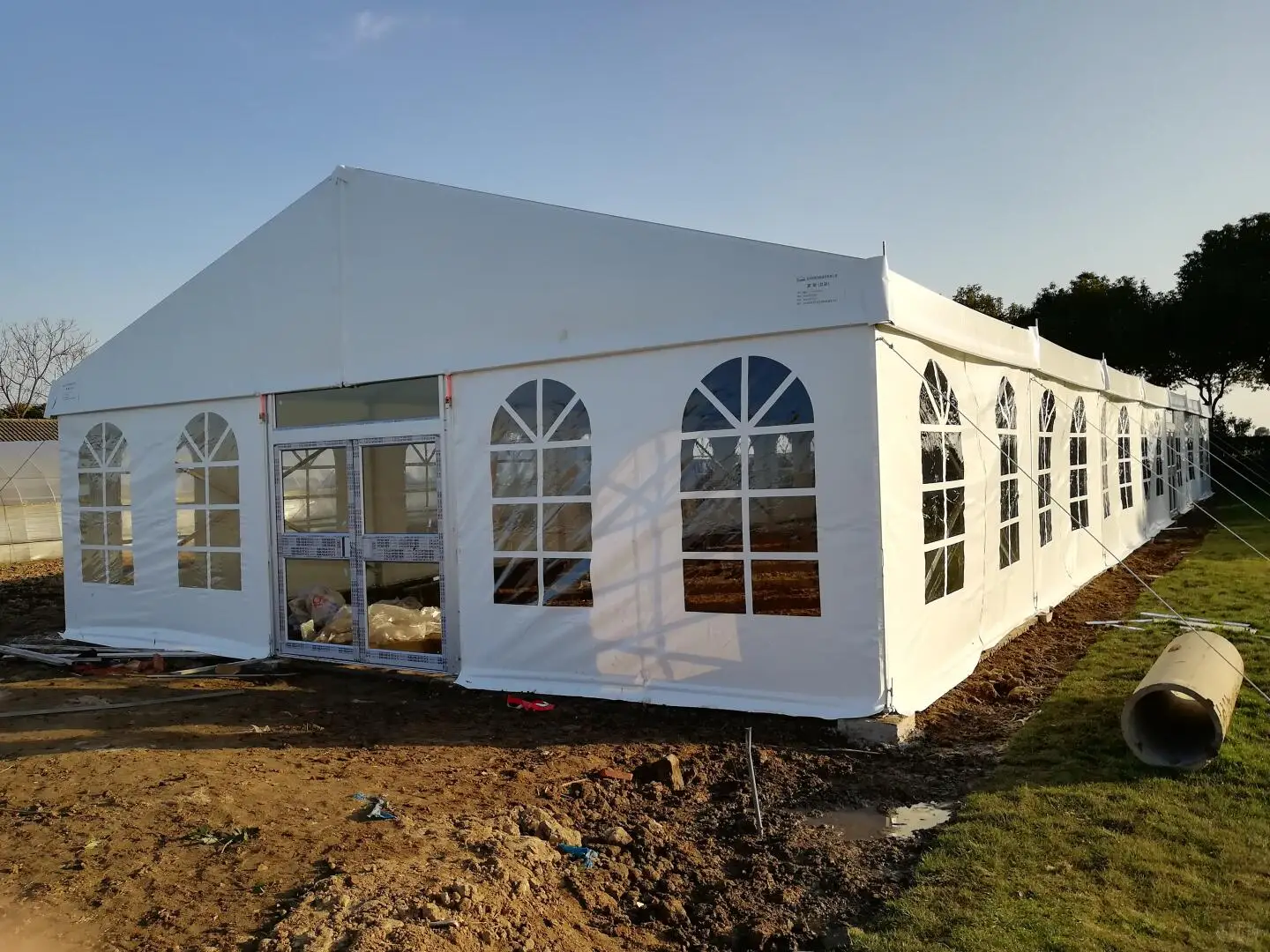 Large Outdoor Aluminum Alloy Custom Size Heavy Duty Tents For Events Wedding Event Shelter Canopy All Seasons