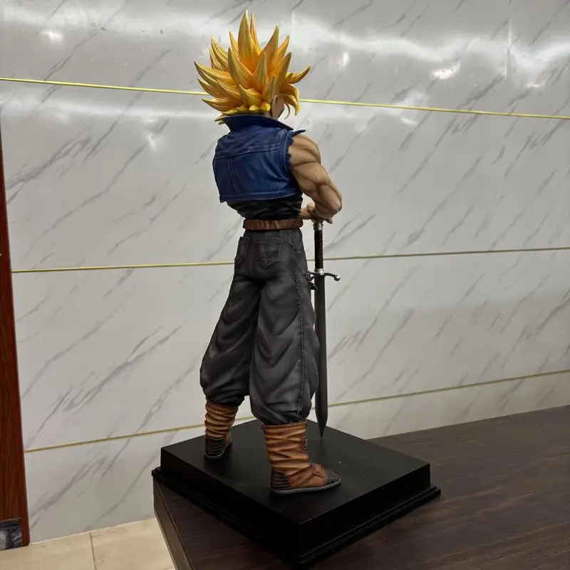 New Anime Jt Staue 53cm Anime Dragon Ball Z Figure Trunks Action Doll Figures Pvc Statue Collection Model Toys For Surprise Gift view 4
