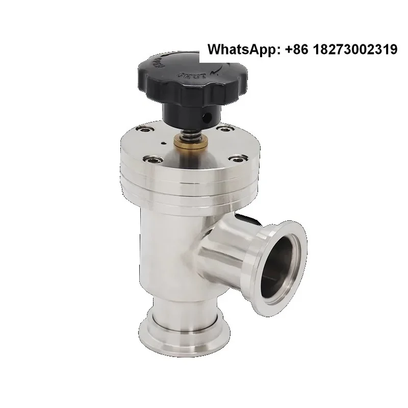 

Stainless steel manual baffle valve KF-16 KF-25KF-40 KF-50 KF valve angle valve