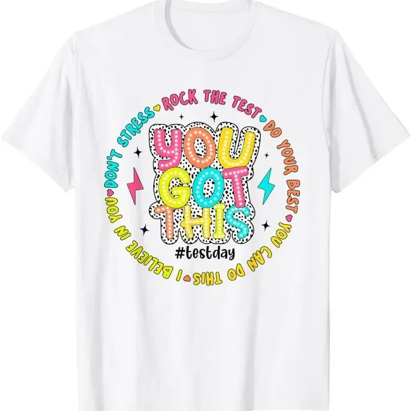 Test Day Rock The Teacher Testing You Got This T Shirt