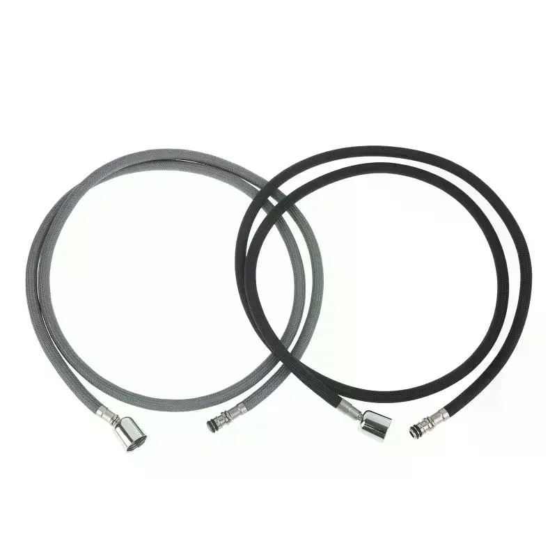 M8 Replacement Faucet Hose Quick Connect Pull Out Hose Nylon Hose Tube 150/28/30cm Kitchen Accessories