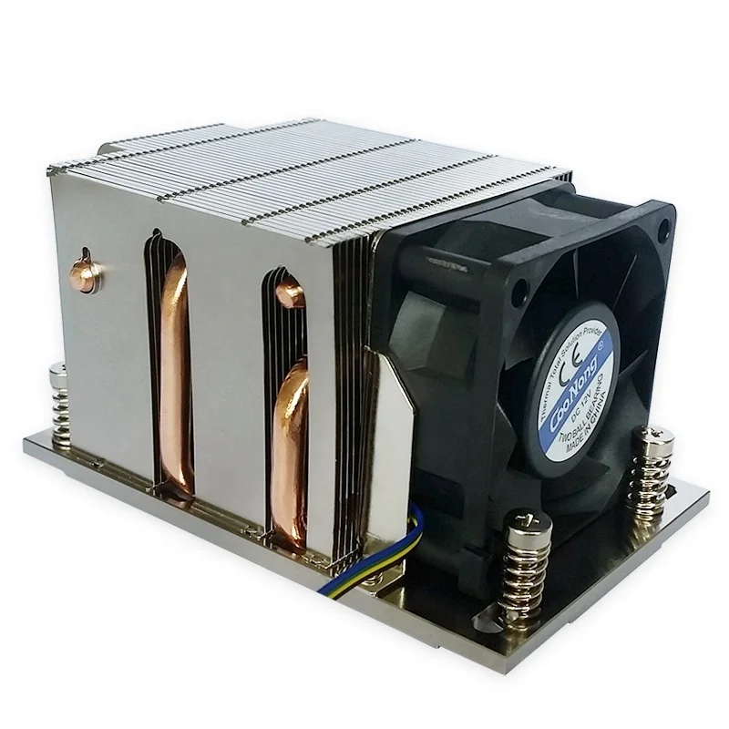 2025 رائجة البيع EPYC SP3 TR4 CPU 2u Server وما فوق مروحة تبريد وحدة المعالجة المركزية للكمبيوتر الصناعي