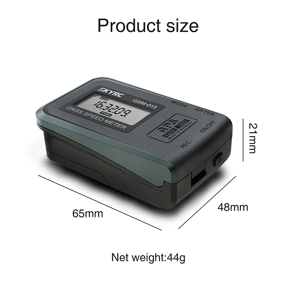 SKYRC GSM-015 GPS GNSS medidor de velocidad altímetro para RC coche avión Quadcopter SK-500024