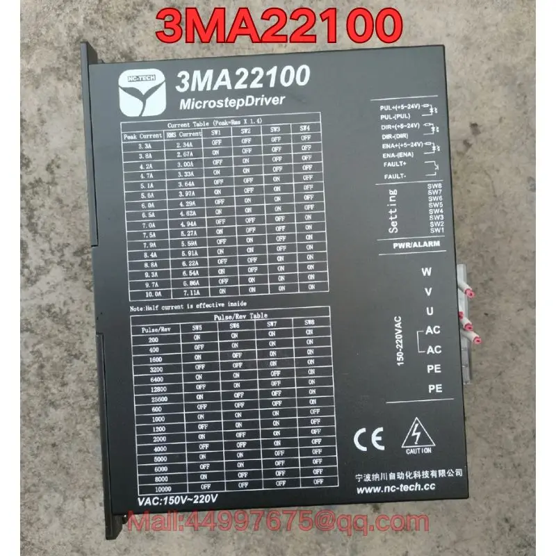 

Second-hand 3MA22100 servo drive function test is normal