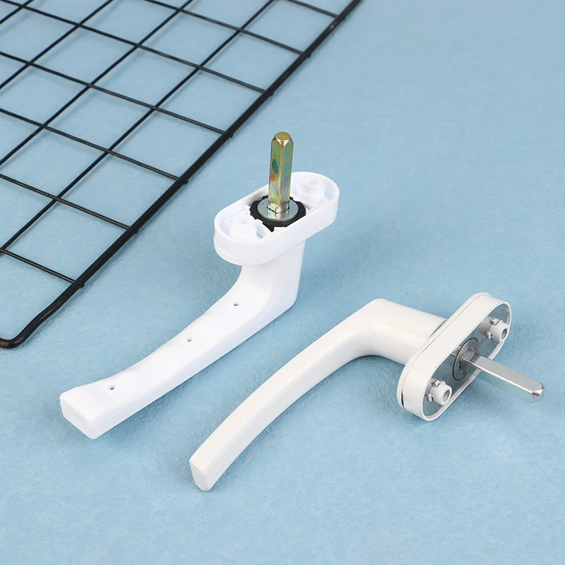 مقبض نقل الباب والنافذة البلاستيكية المعدنية، مقبض دوار للباب والنافذة المنزلقة